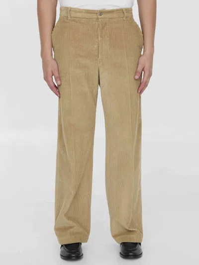 BOTTEGA VENETA BOTTEGA VENETA MEN CORDUROY TROUSERS