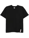 Bottega Veneta Navy Cotton Classic T-shirt In Black
