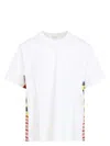 Bottega Veneta Checkered Tshirt Made Of Soft Cotton Jersey In White