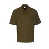 Bottega Veneta Light Cotton Twill Short Sleeved Shirt
