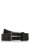 Bottega Veneta Adjustable Length Leather Belt In Brown