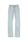 Bottega Veneta Blue Light-bleached Jeans In Blue