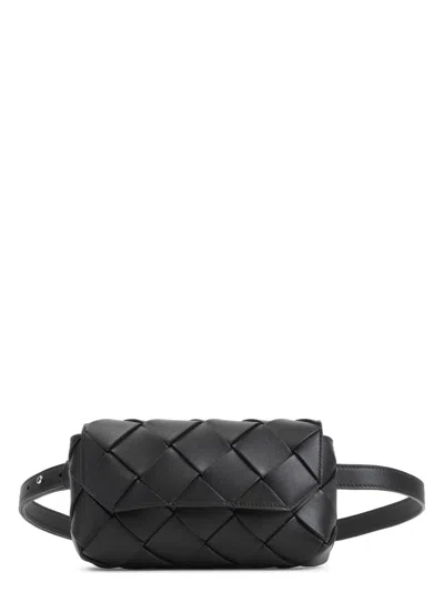 Bottega Veneta Men's Diago Belt Bag In Black