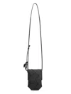 Bottega Veneta Diago Leather Smartphone Case In Black