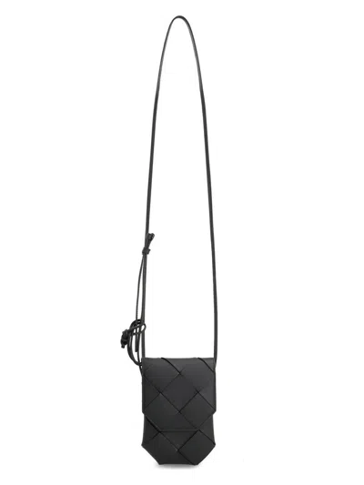 BOTTEGA VENETA MEN'S DIAGO LEATHER SMARTPHONE CASE