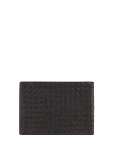 Bottega Veneta Men Document Holder In Black