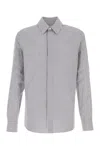 Bottega Veneta Men Camicia Con Logo In White