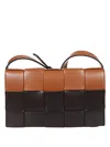 Bottega Veneta Men Handbag With Weaving In Brown