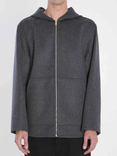 BOTTEGA VENETA BOTTEGA VENETA MEN HOODED WOOL BLOUSON