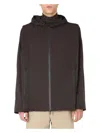 Bottega Veneta Men Hooded Jacket In Brown