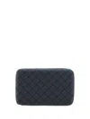 Bottega Veneta Men Iconic Intreccio Fanny Pack In Black