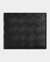 Bottega Veneta Logo Wallet In Black