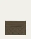 Bottega Veneta Men's Intrecciato 15 Leather Card Holder