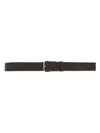 Bottega Veneta Intrecciato Belt In Brown