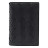 Bottega Veneta Men Intrecciato Card Holder With Flap In Black