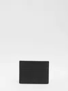 Bottega Veneta Intrecciato Leather Cardholder In Black