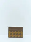 Bottega Veneta Men Intrecciato Cardholder In Green