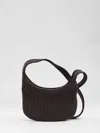 Bottega Veneta Men Intrecciato Crossbody Small In Brown