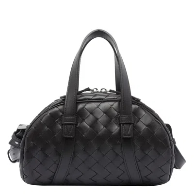 Bottega Veneta Men Intrecciato Handbag In Brown