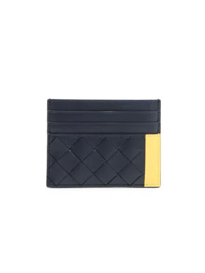Bottega Veneta Men's Intrecciato Leather & Hardware Card Holder