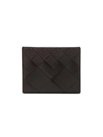 Bottega Veneta Men's Intrecciato Leather Card Case