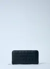 Bottega Veneta Intrecciato Zip Around Wallet In Black