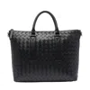 Bottega Veneta Men Intrecciato Soft Briefcase