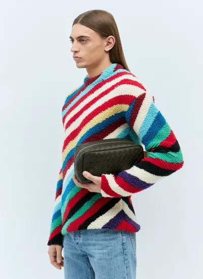 BOTTEGA VENETA BOTTEGA VENETA MEN INTRECCIATO TRAVEL POUCH