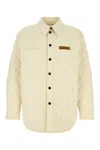 Bottega Veneta Quilted Tech Cotton Jacket With Chest Pockets