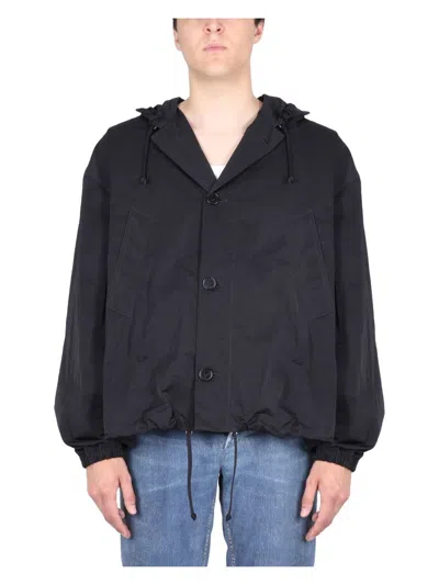 BOTTEGA VENETA MEN'S JACKET WITH POUCH