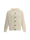 Bottega Veneta Men Knit Cardigan In Multicolor