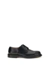 Bottega Veneta Leather Intrecciato-toe James Oxford Shoes In Black
