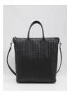 Bottega Veneta Men's Large Tote Bag In Black