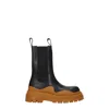 Bottega Veneta Men's Leather Boots Black/cognac