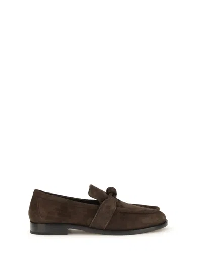 BOTTEGA VENETA BOTTEGA VENETA MEN SUEDE LEATHER LOAFERS