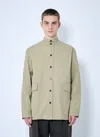 Bottega Veneta Men Light-cotton Twill Overshirt In Neutral
