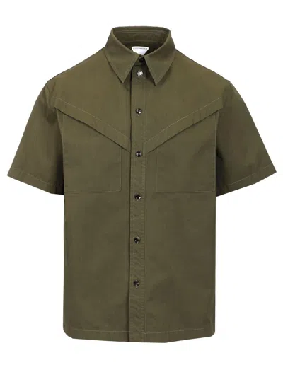 BOTTEGA VENETA BOTTEGA VENETA MEN LIGHTWEIGHT COTTON TWILL SHIRT