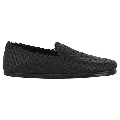 Pre-owned Bottega Veneta Men's Loafers In Black