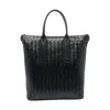 Bottega Veneta Men North-south Zipped Intrecciato Tote