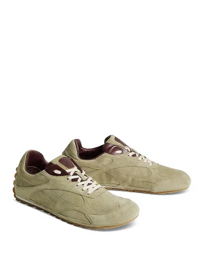 Bottega Veneta Orbit Flash Suede Sneakers In Multi