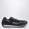 Bottega Veneta Orbit Mesh Running Sneakers Rubber Sole In Green