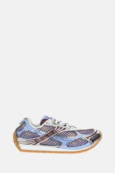 Bottega Veneta Technical Fabric And Mesh Orbit Sneakers In Multi