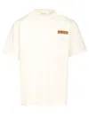Bottega Veneta Men White Cotton T-shirt In White
