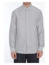 Bottega Veneta Men Camicia Con Logo In Brown