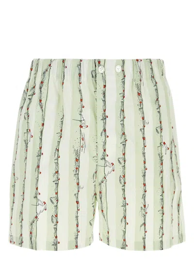 BOTTEGA VENETA MEN'S POPLIN BERMUDA SHORTS