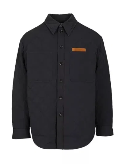 BOTTEGA VENETA BOTTEGA VENETA MEN QUILTED OVERSHIRT