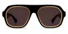 Bottega Veneta Bv1217s Black Sunglasses In Black/gray
