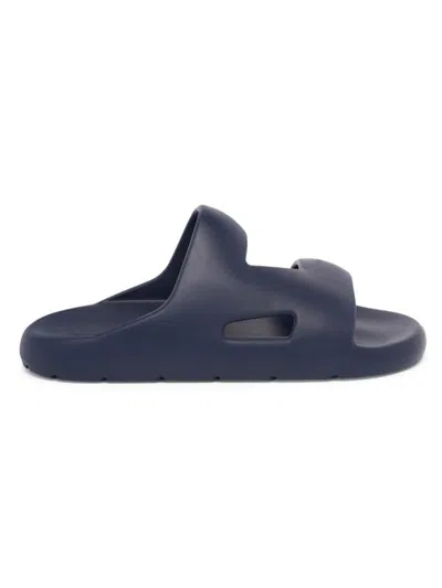 Bottega Veneta Navy Band Slides In 4259-abyss