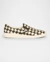 Bottega Veneta Men Sawyer Sneaker City Calfskin Bicolor In White