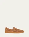 Bottega Veneta Sawyer Sneaker In Caramel